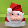 Chapeau de Noël avec tresses KL001 (lot 100pcs)